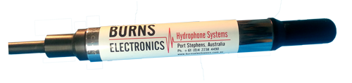 Burns Hydrophone Systems electronic component on a white background