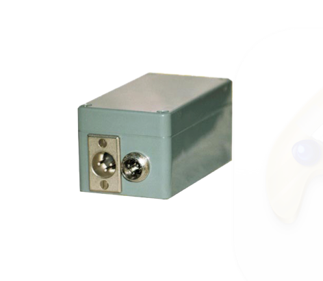 Battery Box battery power supply for AquaEar hydrophones, by Burns Electronics
